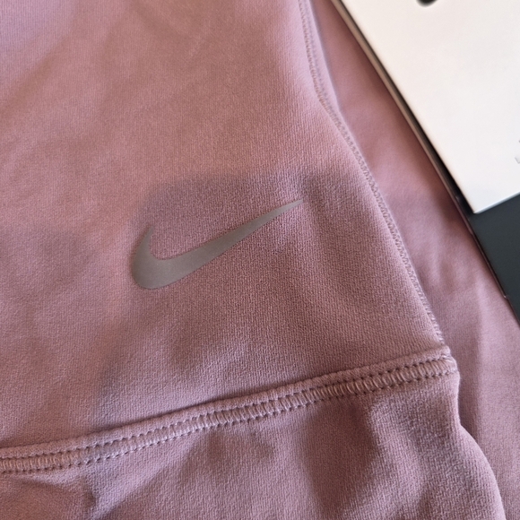 Nike Zenvy DRI-FIT leggings Size Small dusty rose/mauve New Training High Rise - Picture 3 of 12